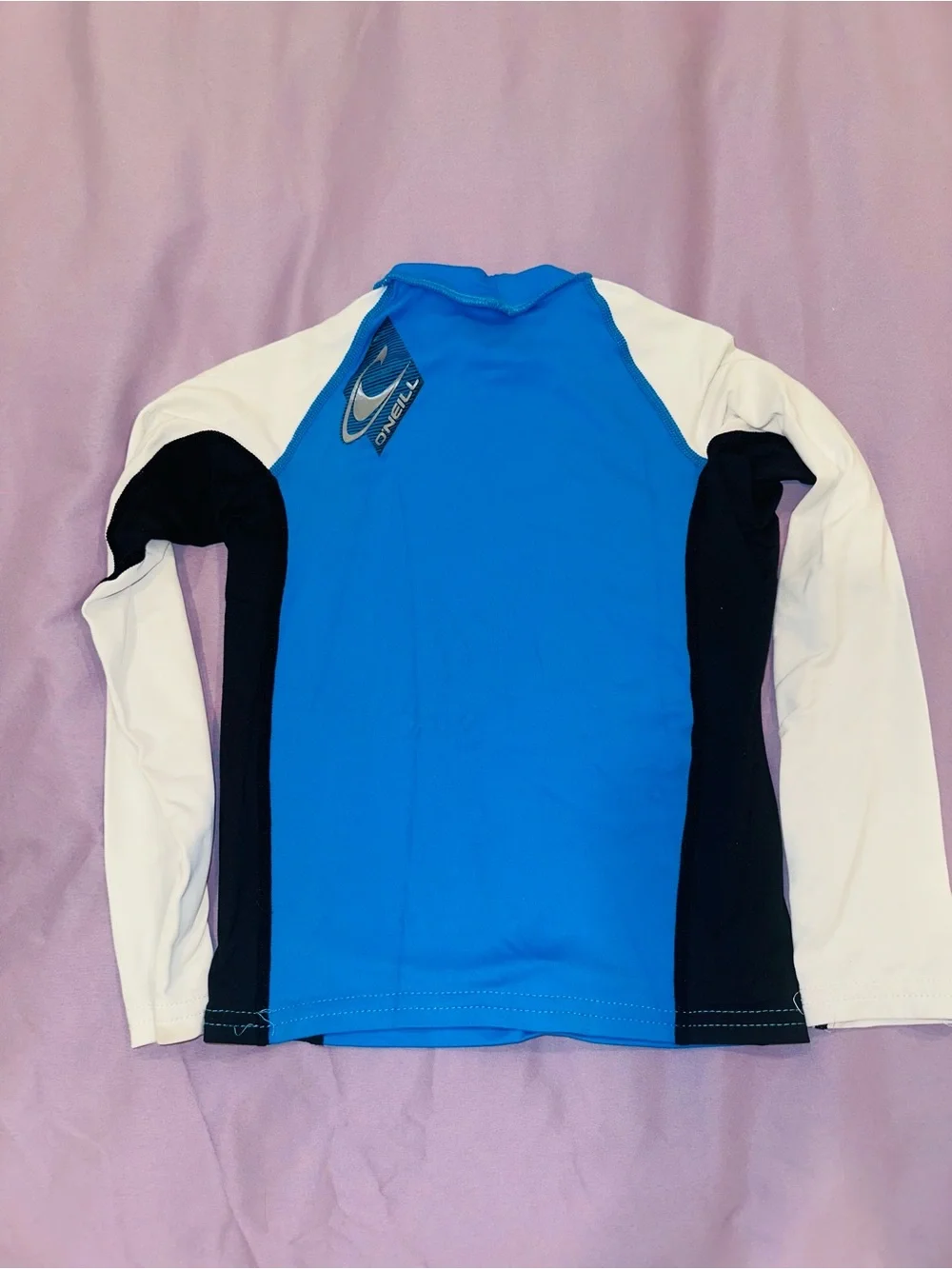 O'Neill Kids Boys Blue Long-Sleeve Rash Guard